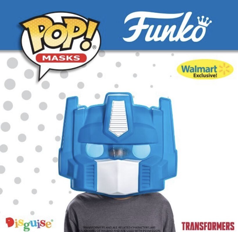 Transformers Optimus Prime Funko Pop Mask Coming Soon!